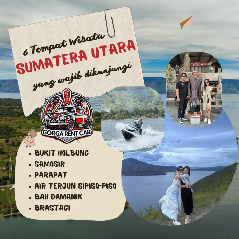 6 tempat wisata di Medan bersama Gorga Rental