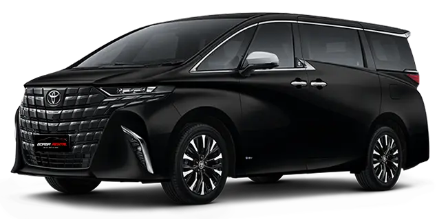 Sewa Toyota Alphard hitam di Medan - Gorga Rental
