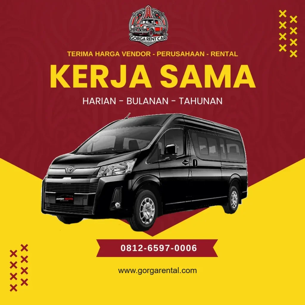 Kerja sama vendor dan perusahaan dengan Gorga Rental