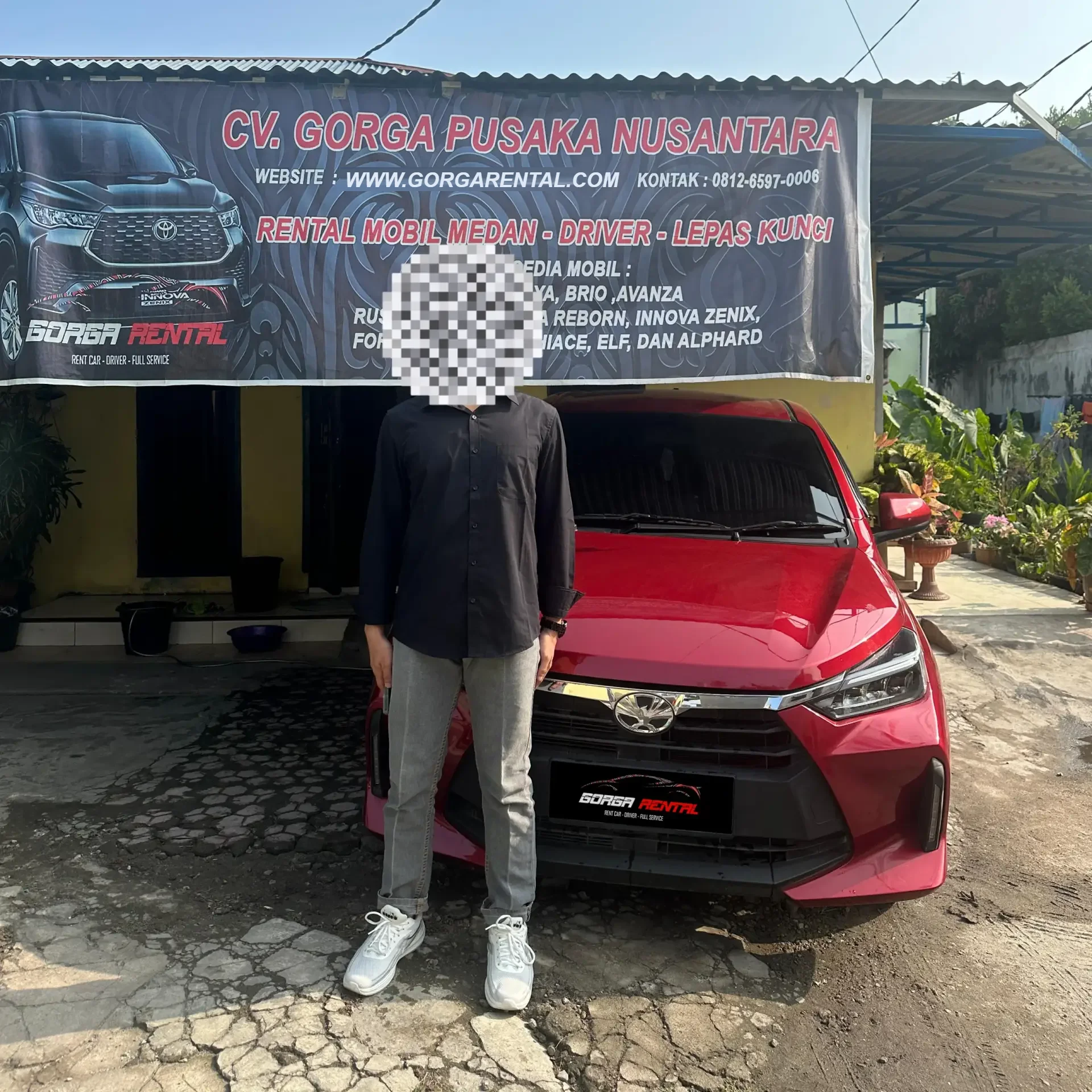 Rental mobil Medan lepas kunci - Gorga Rental