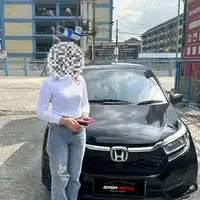 Pelanggan Gorga Rental dengan Honda Brio di Medan